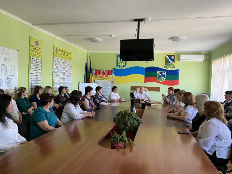 6 травня відбулася ранкова тижнева нарада.