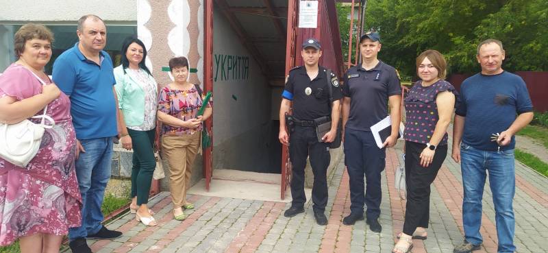 Комісійне обстеження та надання методичної допомоги щодо облаштування укриттів в закладах освіти.