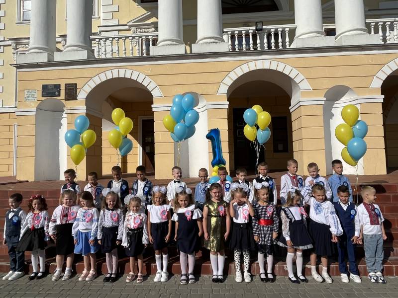 Перший раз у перший клас!