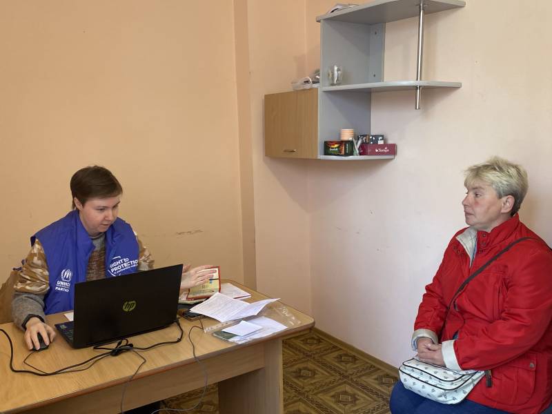 У Вороновицькій територіальній громаді 24 жовтня був проведений прийом документів від ВПО на оформлення грошової допомоги.