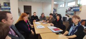 Спільна нарада представників РУ ГУ ДСНС України з освітніми працівниками Вороновицької територіальної громади.