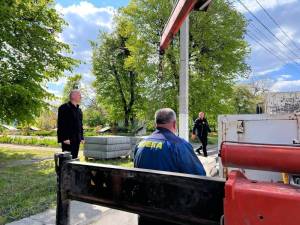 У Вороновицькій громаді розпочато ремонтно-реставраційні роботи Меморіалу Слави!