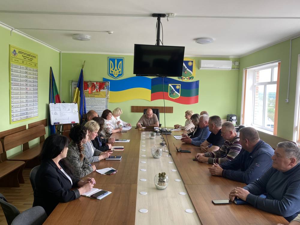 Засідання виконавчого комітету Вороновицької селищної ради.