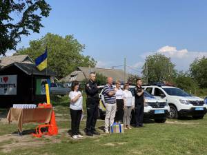 Захід до Дня поліцейського офіцера громади