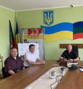 Робоча зустріч голови громади Олександра Ковінько з директором Вінницької філії обласного центру зайнятості.