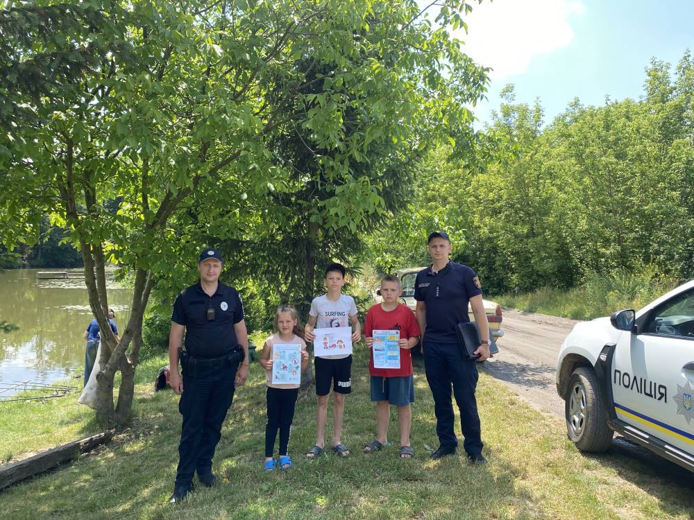 Проведено інформаційно-розʼяснювальну роботу щодо правил поведінки людей під час відпочинку на водних обʼєктах.