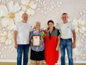 Жительці Михайлівки виповнилось 90 років!