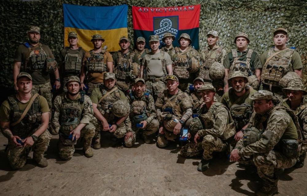 Бійців 59 ОМПБр ім. Якова Гандзюка нагородженопочесним нагрудними знаками “Хрест хоробрих” та “Золотий хрест”