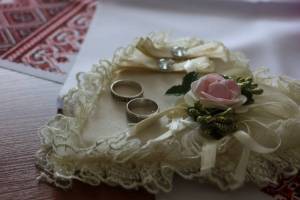 Вітаємо з днем одруження!