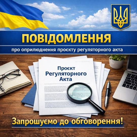 ПОВІДОМЛЕННЯ  про оприлюднення проєкту регуляторного акта  «Про встановлення місцевих податків і зборів на території  Вороновицької селищної територіальної громади»
