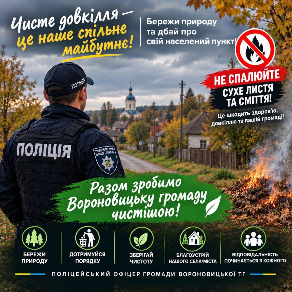 Шановні жителі Вороновицької територіальної громади!